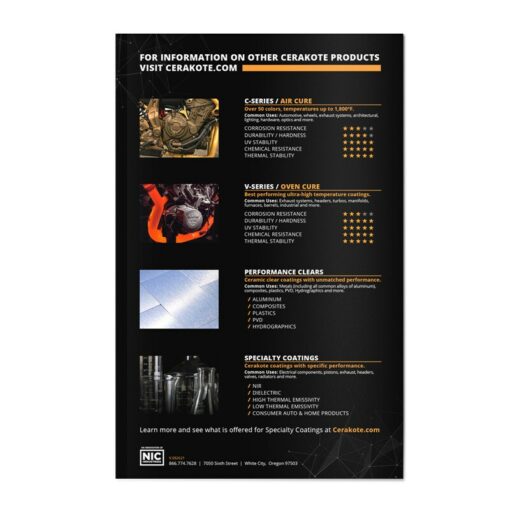 CERAKOTE® Brochure 25 Pack SE-182 - immagine 3