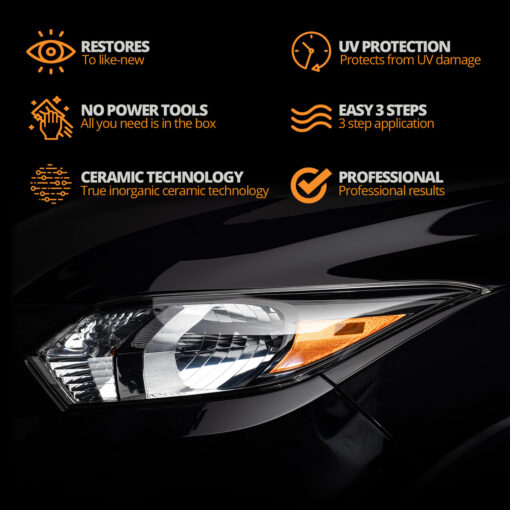 CERAKOTE® Ceramic Headlight Restoration Kit AH-HLKIT - Image 4
