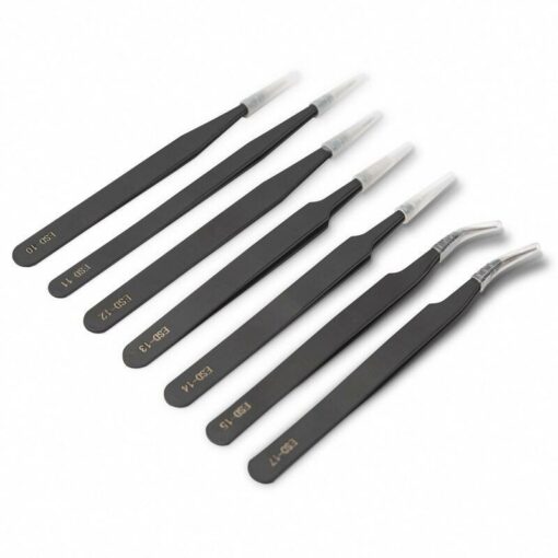 Anti-Static Tweezer 7 pcs Set SE-366 - Imagen 2