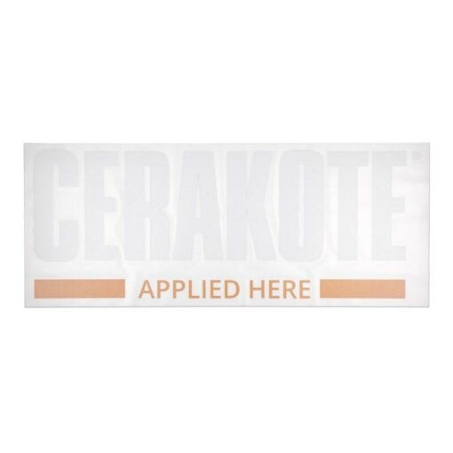 CERAKOTE® Applied Here Decal - Imagen 2