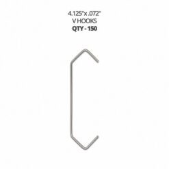 CERAKOTE® 4,125 x .072 V Gancio-150 pezzi confezione SE-522
