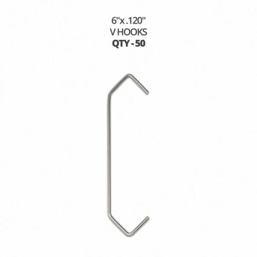 CERAKOTE® 6 x .120 V Crochet - paquet de 50 pièces SE-521