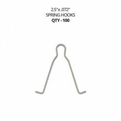 CERAKOTE® 2,5 x .072 Gancio a molla - confezione da 100 pezzi SE-525